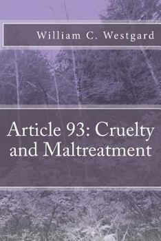 Paperback Article 93: Cruelty and Maltreatment Book