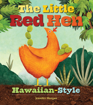 Hardcover The Little Red Hen Hawaiian-Style Book