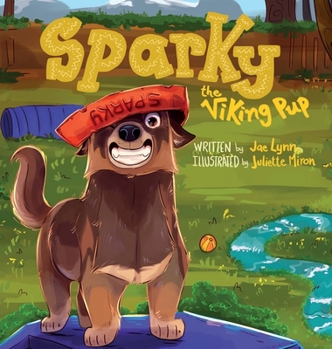 Hardcover Sparky the Viking Pup Book