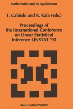 Paperback Proceedings of the International Conference on Linear Statistical Inference Linstat '93 Book
