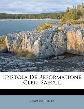 Paperback Epistola de Reformatione Cleri Saecul [Italian] Book