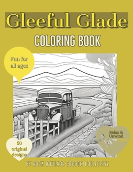 Paperback Gleeful Glade: coloring book