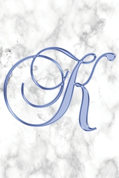 K Journal: A Monogram K Initial Capital Letter Notebook For Writing And Notes: Great Personalized Gift For All First, Middle, Or Last Names (Rose Gold Smoke Fire Swirl Print)