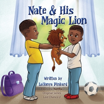 Paperback Nate & His Magic Lion Book