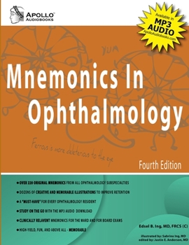 Paperback Mnemonics In Ophthalmology, 4th Edition Book