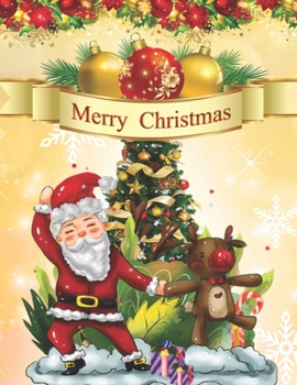 Merry Christmas: An Adult Coloring Book with Fun, Easy, and Relaxing Designs