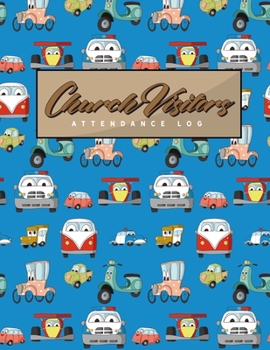 Paperback Church Visitors Attendance Log Book