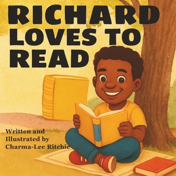 Paperback Richard Loves to Read: Children's Story Book
