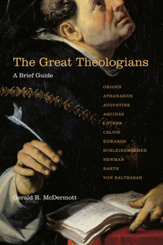 Paperback The Great Theologians: A Brief Guide Book