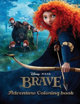 Paperback Brave Adventure Coloring book