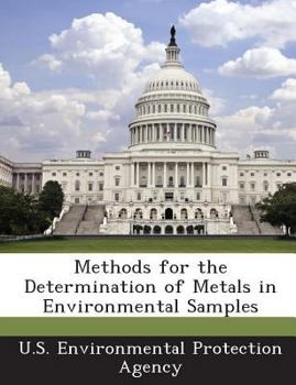 Paperback Methods for the Determination of Metals in Environmental Samples Book