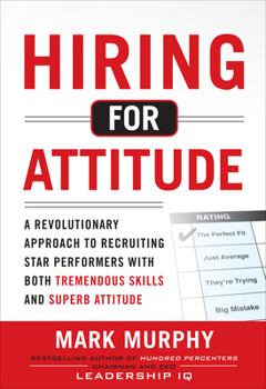 Paperback Hiring for Attitude: A Revolutionary Approach to Recruiting and Selecting People with Both Tremendous Skills and Superb Attitude Book