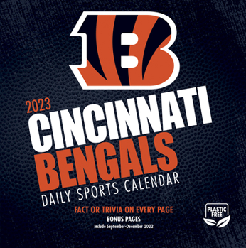 Office Product Cincinnati Bengals 2023 Box Calendar Book