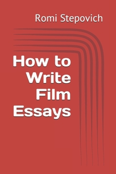 Paperback How to Write Film Essays Book