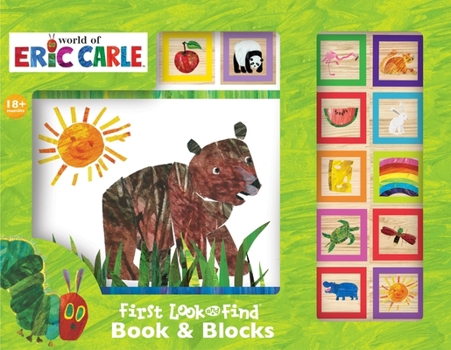 Board book World of Eric Carle: First Look and Find Book & Blocks [With Wooden Blocks] Book