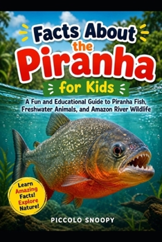 Facts About the Piranha for Kids: A Fun and Educational Guide to Piranha Fish, Freshwater Animals, and Amazon River Wildlife
