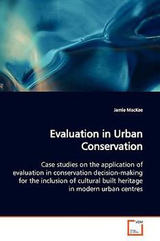 Paperback Evaluation in Urban Conservation Book