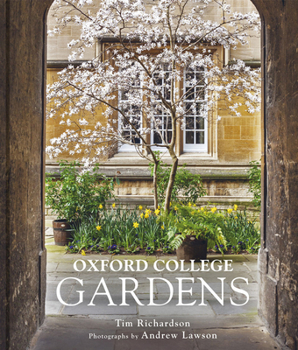 Hardcover Oxford College Gardens Book