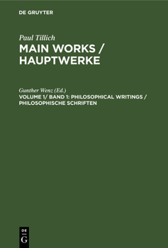 Philosophische Schriften (Hauptwerke)