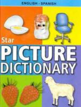 Hardcover Star Children's Picture Dictionary Book