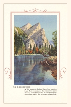 Paperback The Vintage Journal The Three Brothers, Yosemite Book