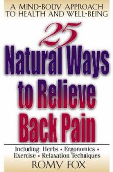 Paperback 25 Natural Ways Relieve Back Pain Book