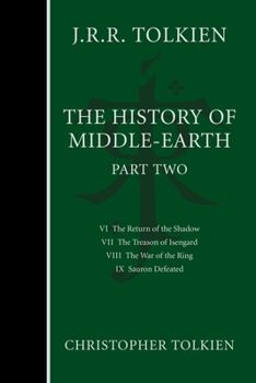 Hardcover The History of Middle-Earth, Part Two Book
