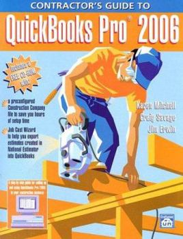 Paperback Contractors Guide to QuickBooks Pro [With CD-ROM] Book