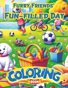 Paperback Furry Friends' Fun-filled Day Book