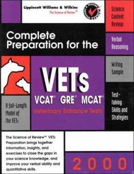 Paperback Complete Preparation for the Vets 2000: Veterinary Entrance Tests Book