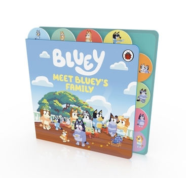 Paperback Bluey: Meet Bluey's Family Book