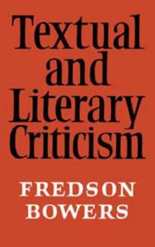 Hardcover Textual and Literary Criticism Book