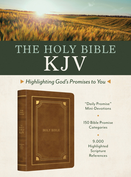 Imitation Leather Holy Bible Kjv: Highlighting God's Promises to You [Gold & Camel] Book