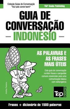 Paperback Guia de Conversação Português-Indonésio e dicionário conciso 1500 palavras [Portuguese] Book