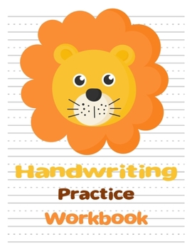 Paperback Handwriting Practice Workbook: Notebook Journal with Dotted Lined Sheets for Kids Students matte cover and is 8.5"x11" with 100 pages of thin blank d Book
