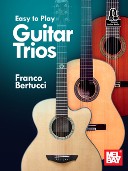 Paperback Easy to Play Guitar Trios Book