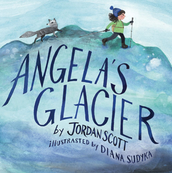 Hardcover Angela's Glacier Book