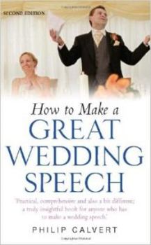 Paperback How to Make a Great Wedding Speech Book