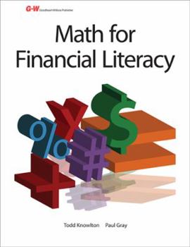 Hardcover Math for Financial Literacy Book