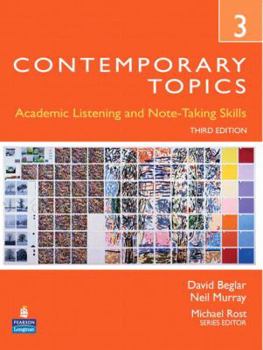 Paperback Contemporary Topics 3: Academic Listening and Note-Taking Skills Book