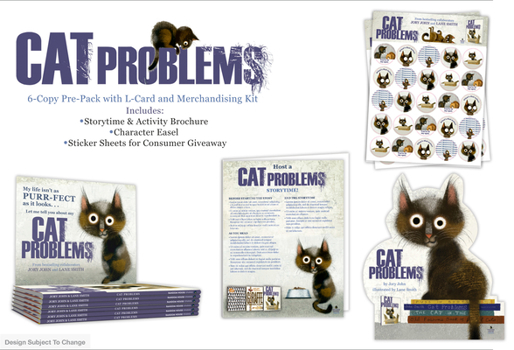 Hardcover Cat Problems 6-Copy Mixed Prepack with l-Card and Merchandising Kit Book