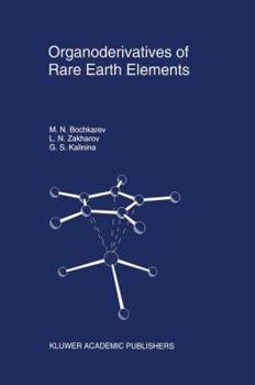 Hardcover Organoderivatives of Rare Earth Elements Book