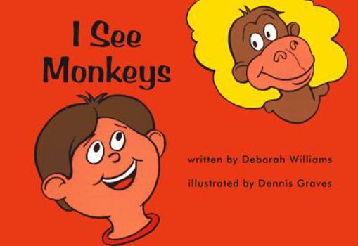 Paperback I See Monkeys [Large Print] Book