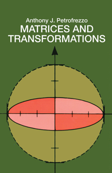 Paperback Matrices and Transformations Book