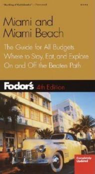 Fodor's Miami & Miami Beach (Fodor's Gold Guides)