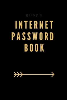 Paperback Internet Password Book: Internet Password Keeper, Logbook, Organizer, Tracker, Alphabetical Password Book (6 x 9) (110 Pages) Book