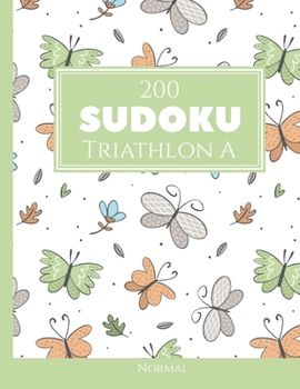 Paperback 200 Sudoku Triathlon A normal Vol. 7: com soluções e quebra-cabeças bônus [Portuguese] Book