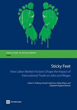 Paperback Sticky Feet: How Labor Market Frictions Shape the Impact of International Trade on Jobs and Wages Book