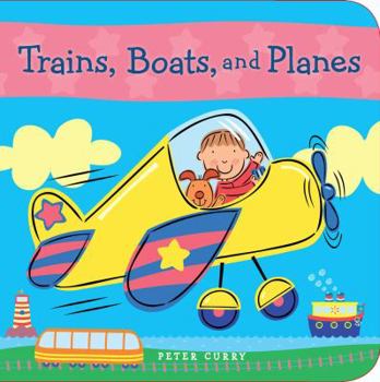 Board book Trains, Boats, and Planes Book