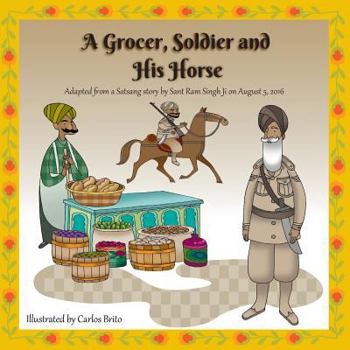 Paperback A Grocer, Soldier and His Horse Book